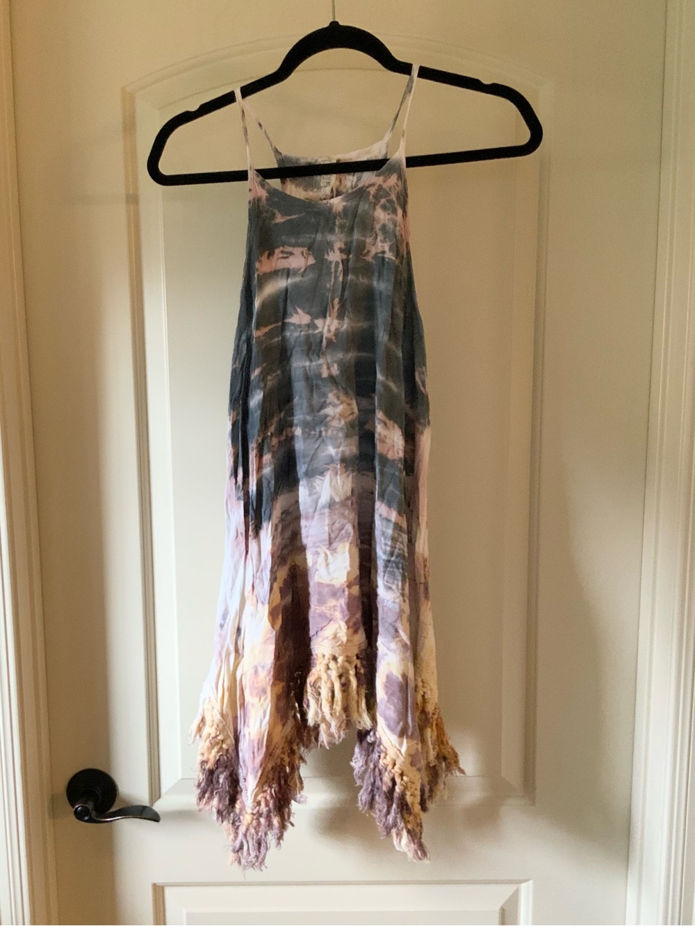 Together Tie-Dye Slip Dress - multi colored